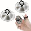 1 Pair Silver Finger Cymbals - Traditional Middle Eastern Hand Drum Dance Props | Belly Dance Accessories for Performers ZSY