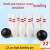 Smiley Face Design Bowling Set for Indoor/Outdoor Team Building – Fun for Kids and Adults