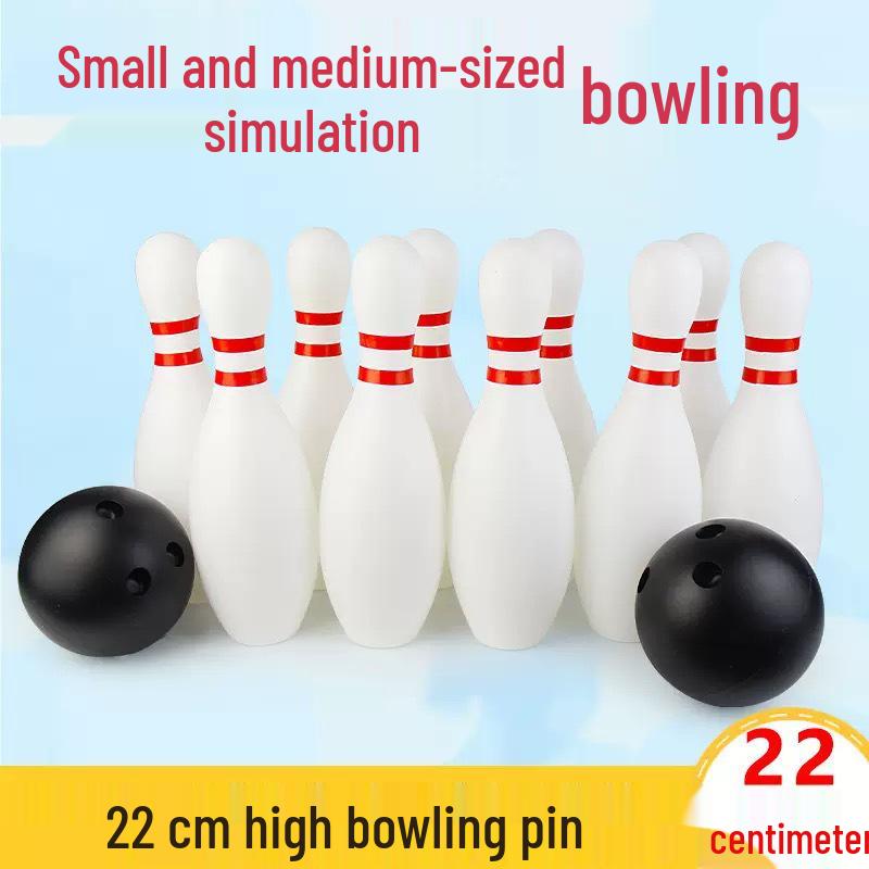 Smiley Face Design Bowling Set for Indoor/Outdoor Team Building – Fun for Kids and Adults