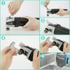 6/20Pcs Diamond Oscillating Tool Blade Versatile High Efficiency Cement Paste Removal Blade for Bathroom Renovation Tiling House