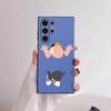 Funny F-Family Cute G-Guys Phone Case For Samsung Galaxy S25 S24 S22 S23 Ultra S21 S20 Plus 5G Frosted Non-Slip Full Soft Cover