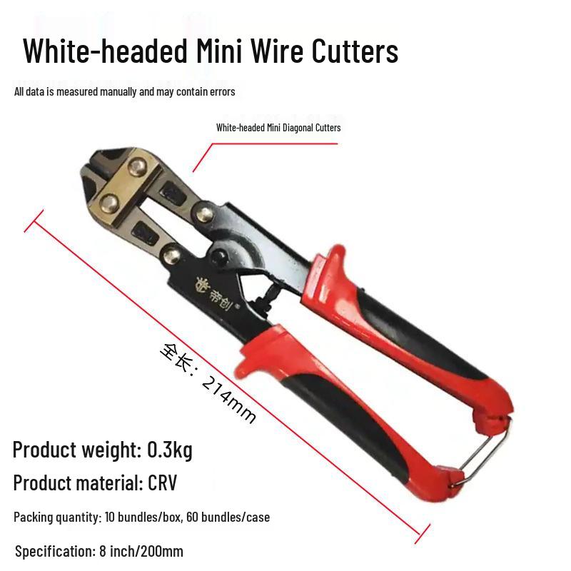 Di Chuang 8-inch Forged Mini Steel Wire Cutters