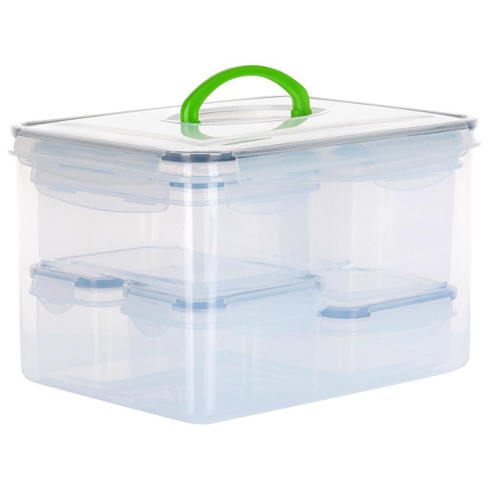 Food Containers with Lid and Seal 7 Pcs.