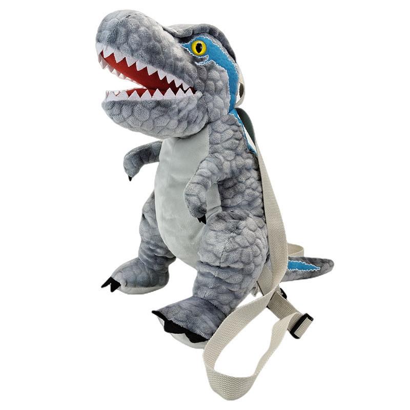 Plysch Dinosaurie Ryggsäck För Småbarn Mysiga T-rex Och Triceratops Designer