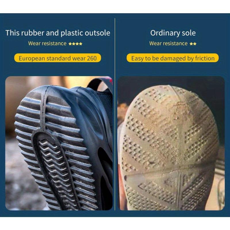 Unisex Steel Toe Boots Lightweight Comfortable Safety Work Shoes