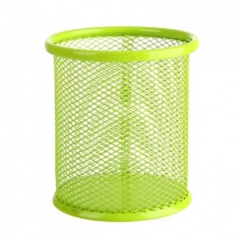 Multifunction Round/Square Mesh Pen Pot Multicolor Pen Holder Desk Tidy Stationery Organiser Pencil Storage Stationery Organiser