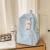 Schoolbag high-value female junior high school student cute girl simple backpack light leisure travel schoolbag female Japanese ins style