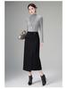 Women's 2026 High-Waisted Irregular Midi Skirt - Slimming Professional Fit