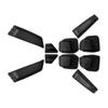 Pack of 10 TPE Door Pocket Organizers for 2025 Offering Quick Setups for Enhanced Space Utilization