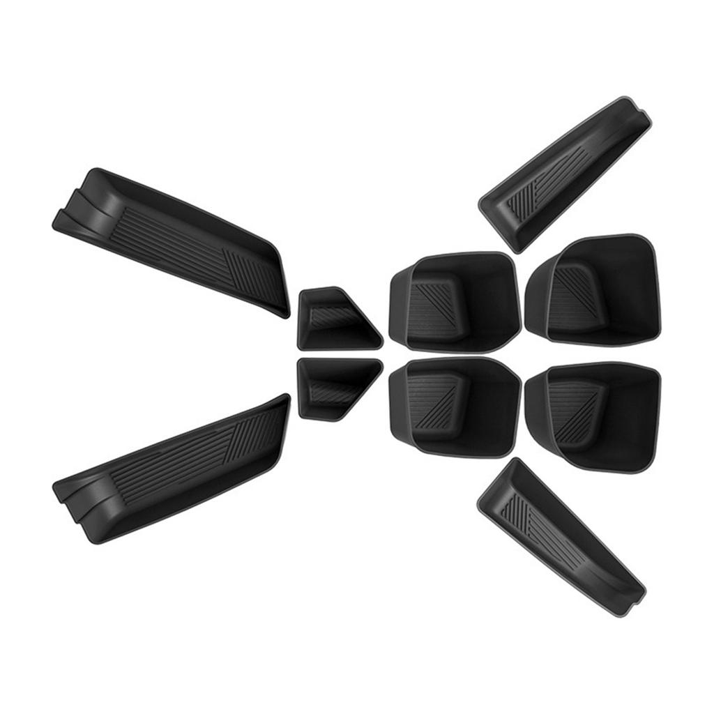 Pack of 10 TPE Door Pocket Organizers for 2025 Offering Quick Setups for Enhanced Space Utilization