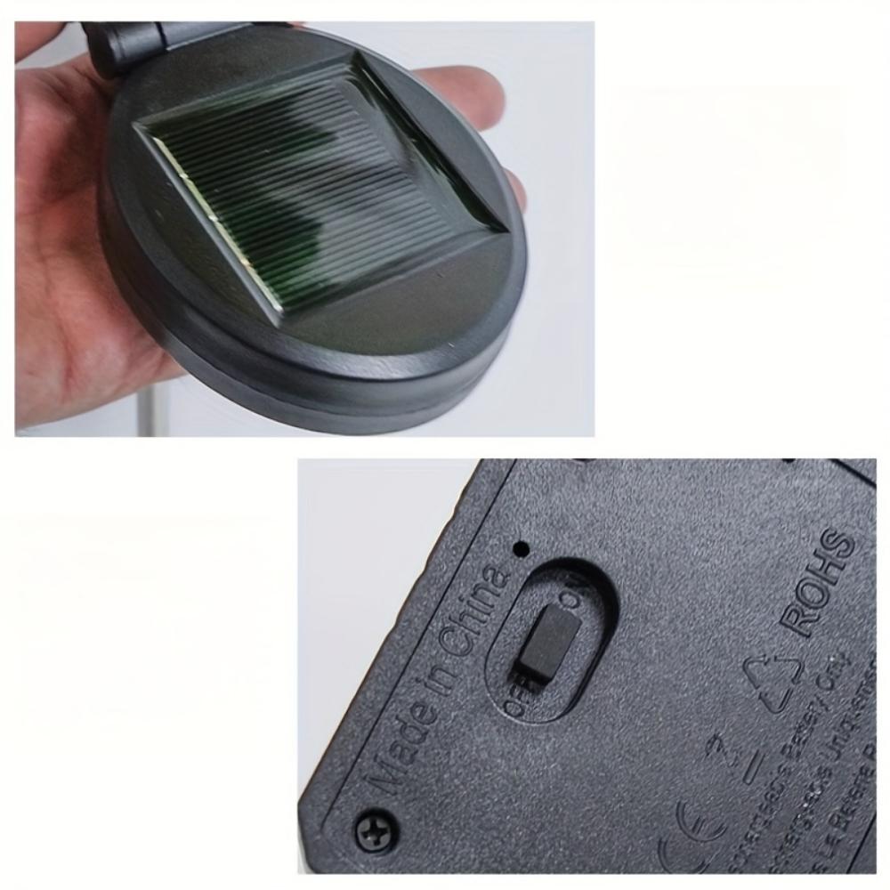 2PCS Solar Five-layer Jellyfish Star Light, Christmas Tree Light, Outdoor Waterproof Garden Lawn Floor Flower Light, Party Decoration Light