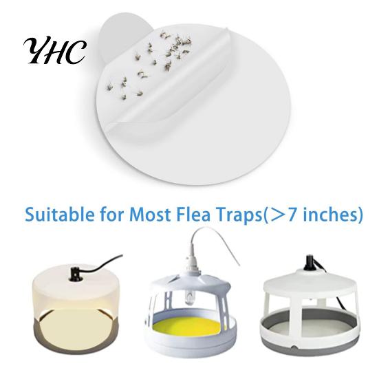 Trappola per Moscerini della Frutta 24 Pezzi Trappole Pannelli Adesivi Colla Forte Aderenza Mosche Zanzare Falene Lampada Zanzare Pannelli Ricaricabili Set Insetti