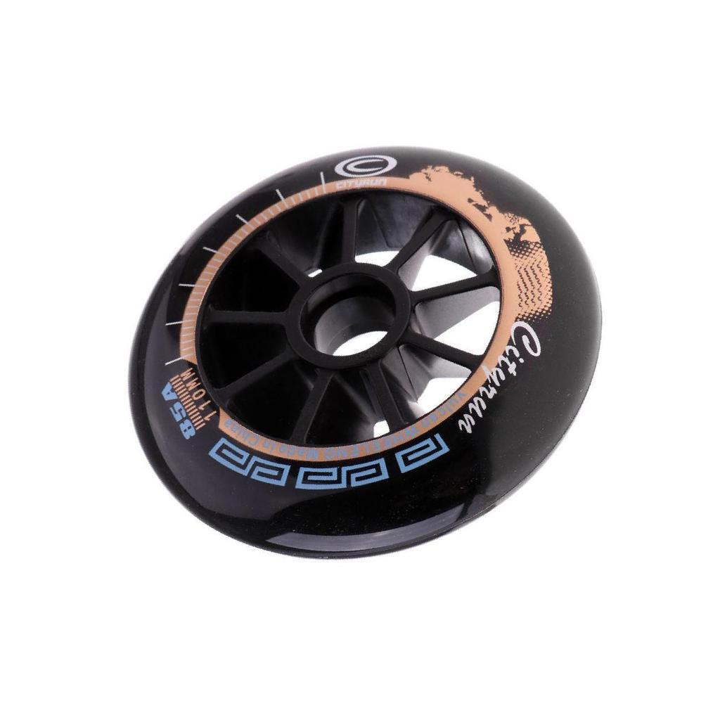 Speed Skating Wheels Outdoor Indoor Inline Skate Wheels Tool 90mm Black