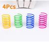 Kitten Coil Coil Spring Cat Toy Interactive Meter Cat Spring Toy Color Spring Cat Pet Toy Pet Products