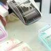 1 Piece Cute Eraser Manual Desktop Sweeper Mini Eraser Crumb Collectors Portable Desktop Vacuum Cleaner Students Gif