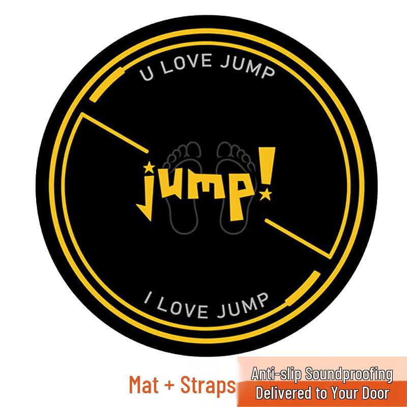 Jinlishuo Round Thickened Jump Rope Mat