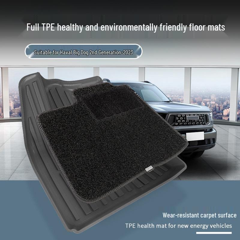Eco-Friendly TPE Floor and Trunk Mats for 2023 Second-Generation Haval Big Dog