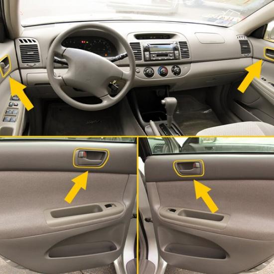 For 2002-2006 Toyota Camry Ide Door Handle Front Rear Driver Passenger Beige