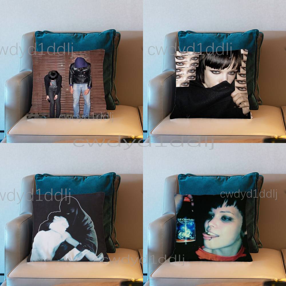 CCrystal Castles Band Amnesty Cushion Cover Pillow Cover Decor Pillowcase Printed Cushion Case For Couch