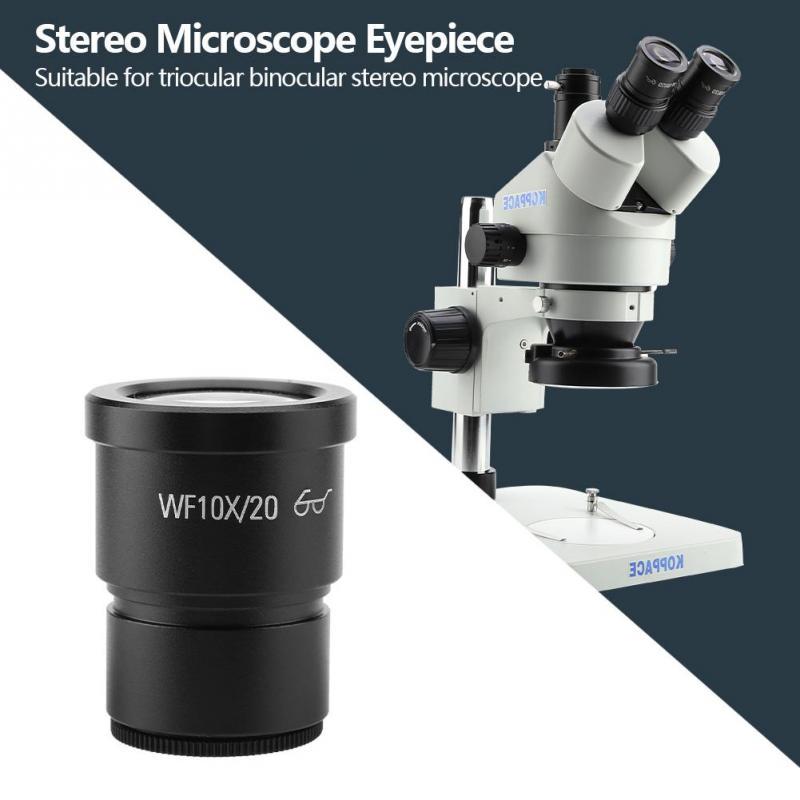 Pbzydu Wide-Field Stereo Eyepiece WF10X//20 Wide Field Stereo Microscope Eyepiece Mounting Size 30mm