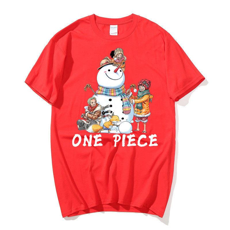 Anime ONE PIECE Luffy Harajuku Tričko Pánské Kawaii Manga Grafika Letní tričko Oversized Krátké Rukávy Kreslená Bavlněná trička Unisex Streetwear