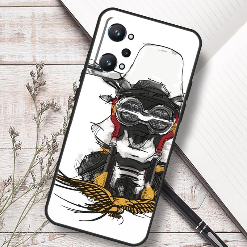 Moto Motorcycle For Realme GT 7 Pro 6 5 GT 6T C67 C61 C55 C53 C51 C21Y C25S C75 10 11 12 13 14 Pro Plus Case