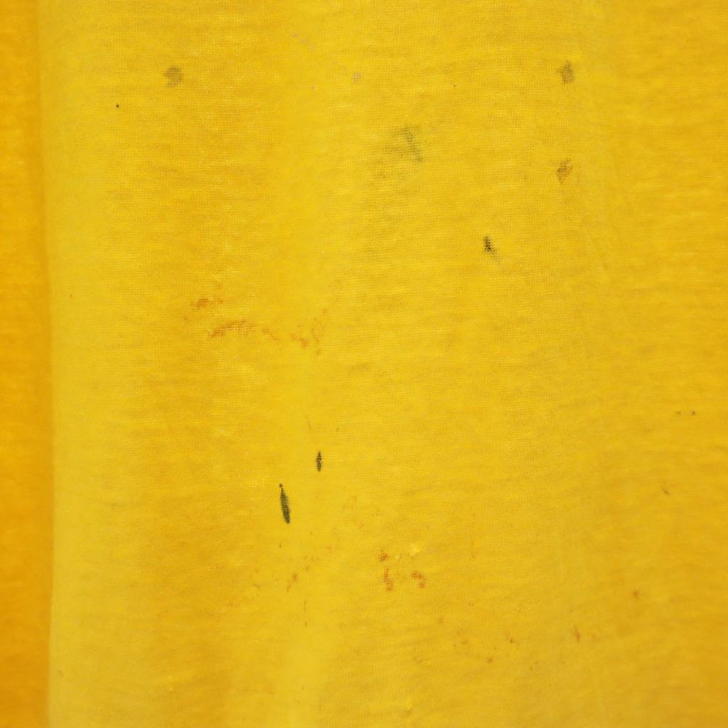 HARVEY WOODS 90er Jahre Made in Canada Altes Kurzarm-T-Shirt L gelb Herren Gebraucht