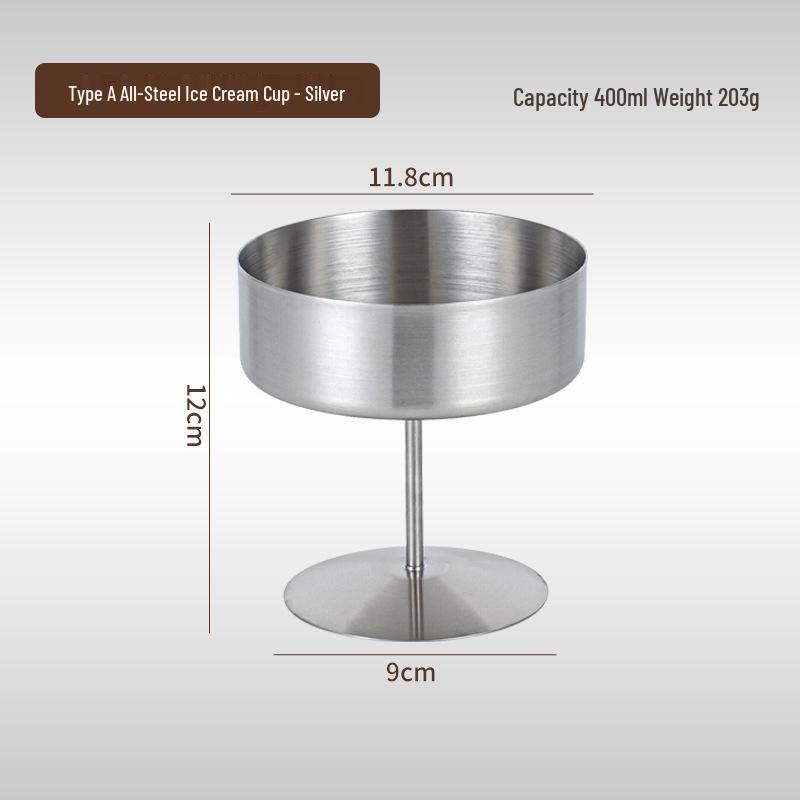 304 Stainless Steel Dessert and Snack Cup