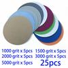 125mm Sandpaper Polish Tools Set Attachment 1000 1500 2000 3000 5000 Grit