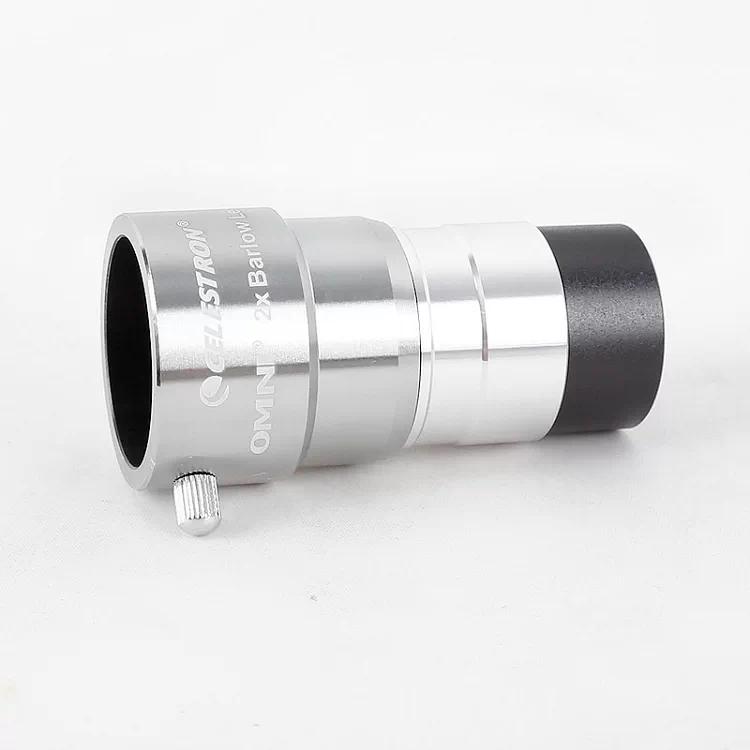 Celestron Omni Series 2x Barlow Teleconverter Metal Astronomical Telescope Accessories 1.25-Inch HD Star Watching