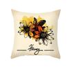 Office Living Room Home Pillowcase Car Ornaments Cartoon Bee Print Pillowcase