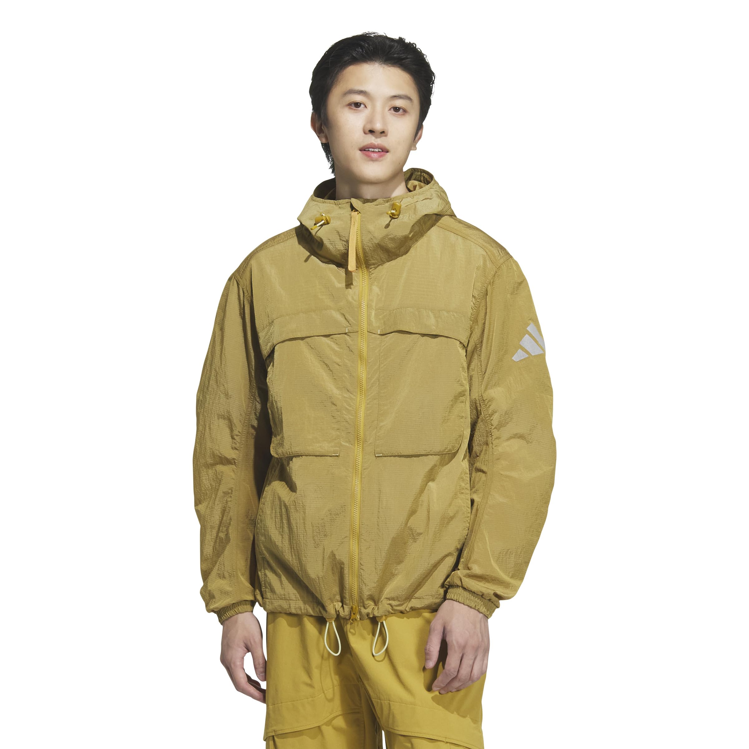 

Мужская куртка Adidas CE Mountain Parka бронзового цвета, размер M, предварительно потертая (KQD44, JM2047),