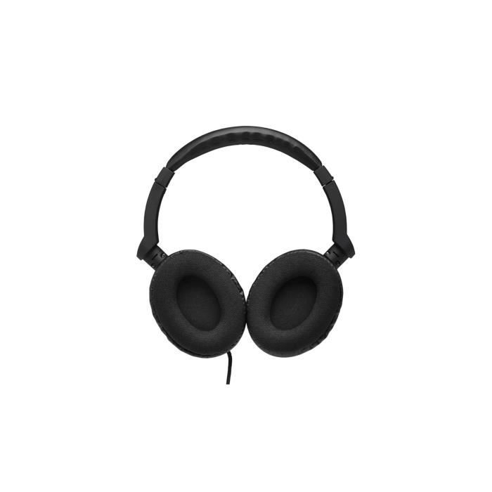 Wired Gaming Headset - The G-Lab - KORP CARBON - Detachable Microphone - PC/Playstation/Xbox - Black
