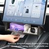 For Tesla Model 3 Y Highland Juniper 2016-2025 Hidden Screen Storage Magnetic Opening And Closing Hidden Large Space Storage Box