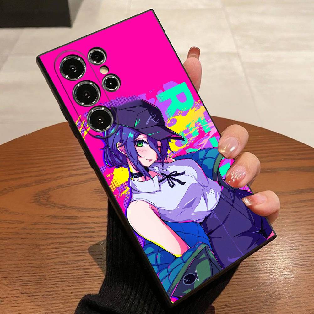 C-Chainsaw Man Reze Arc Phone Case For Samsung S25,S24,S21,S22,S23,S30,Ultra,S20,Plus,Fe,Lite,5G Black Cover