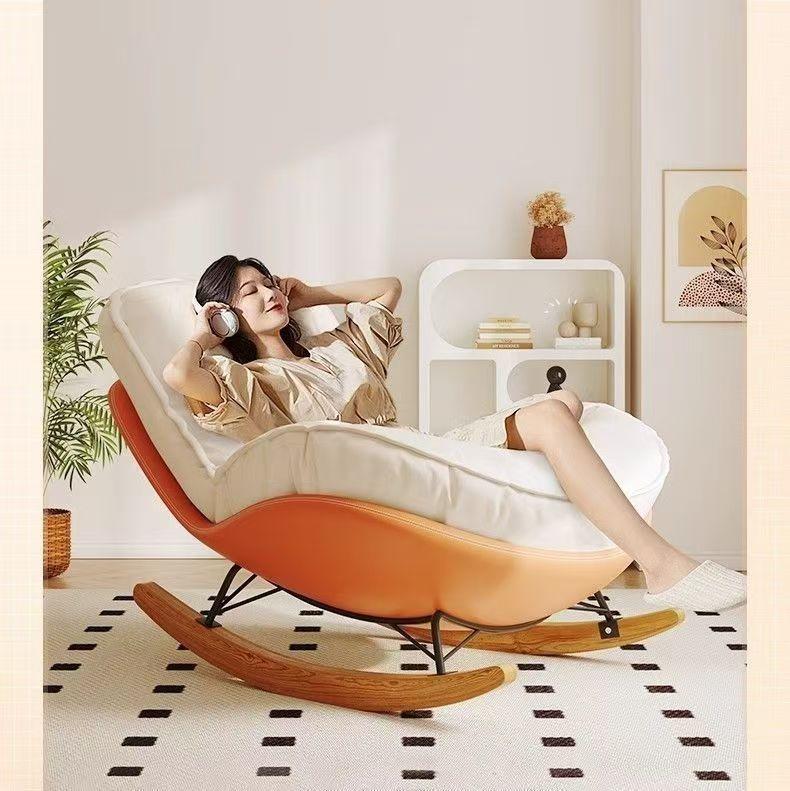 Comfort Rocking Recliner: Lazy Bedroom & Living Room Chair