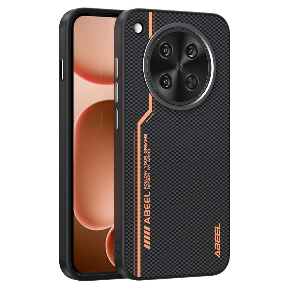 ABEEL For Oppo Find X8s 5G Case Compatible with MagSafe Printed PC TPU Aluminum Alloy Leather Phone Cover