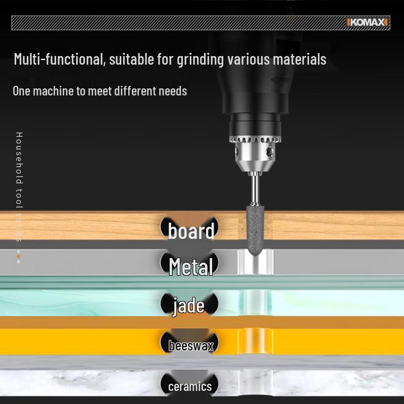 Komax Mini Electric Rotary Tool CN Plug (adapter Included)
