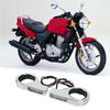 12V Motorcycle LED Turn Signal Light Waterproof Bright   Blinker Lamp for 41mm Fork Tubes