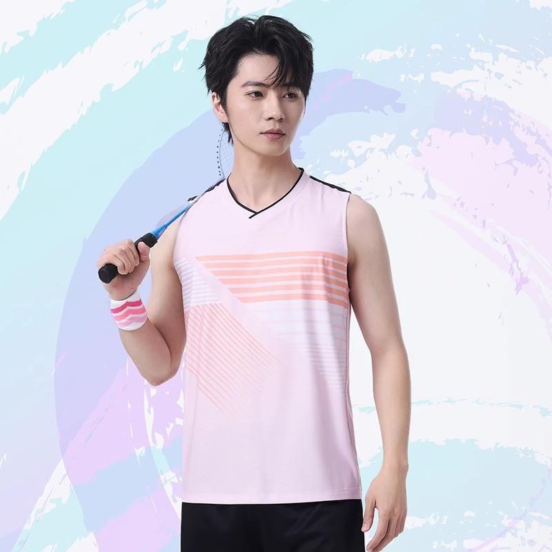 Quick-Dry Volleyball Tank Top Set Men Women Breathable Sportswear Training Match Gym