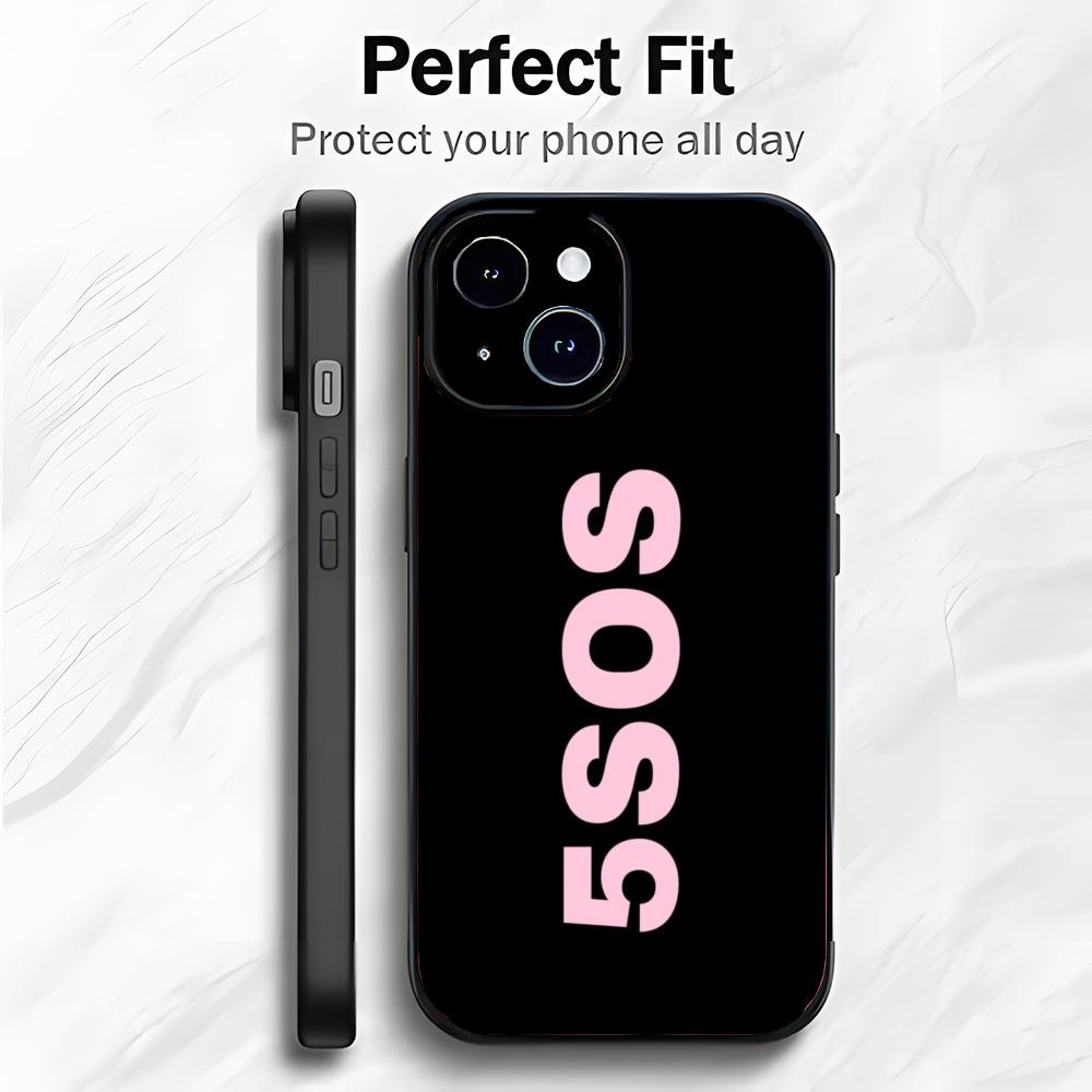 Rock Band 5 S-Seconds Of S-Summer Phone Case Phone Case Soft Packaging Lightweight For iPhone17 16 15 14 13ProMax