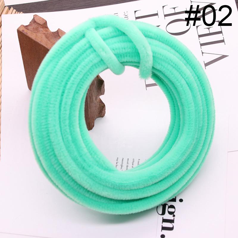 DIY Velvet Stick Flexible Handmade Twist for Hairpins Flowers Toys Wire Supplies