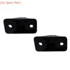 Y4UA Zonneklep Beugel Klemmen 94473143900 Auto Accessoires Krasbestendig Zwart