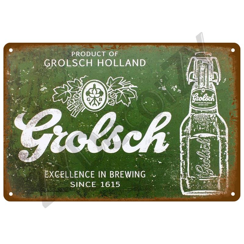Vintage Posters Cocktail Tin Sign Plaque Metal Sign Plate Decoration Wall Art Home Decor For Bar Pub Club Man Cave Iron Painting