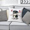 Chibi Cute MMILGRAMs Anime Celebrity Merchandise AllMatch Printed Pillow Case Sofa Car Office Room Decoration Protector