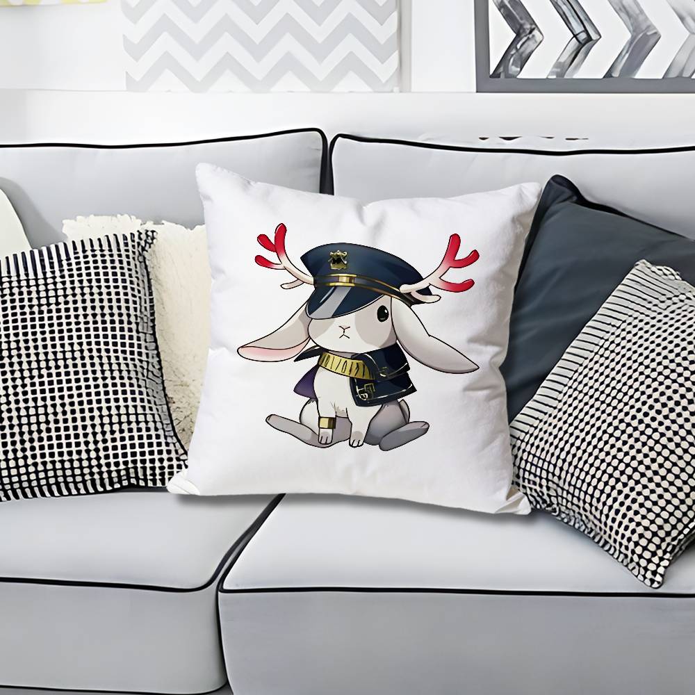 Chibi Cute MMILGRAMs Anime Celebrity Merchandise AllMatch Printed Pillow Case Sofa Car Office Room Decoration Protector