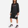 Air Jordan Jumpman Logo Printing Knit Basketball Sports Shorts Black Men's DH9509-010