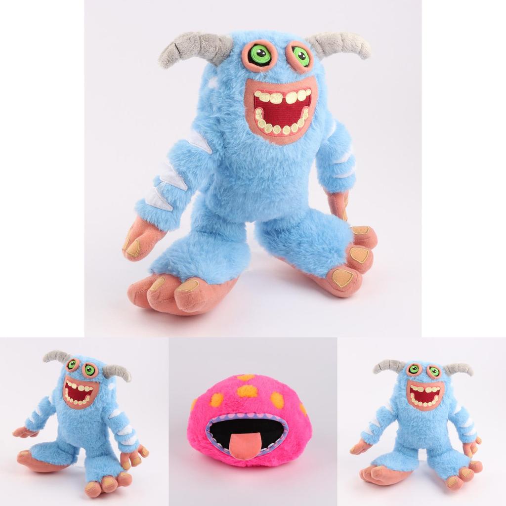 Pluszowa zabawka My Singing Monsters Niebiesko-Biało-Różowa