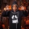 Kids Cape Halloween Party Costume Dress-Up Outfit Non-Glowing