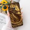 For ITEL A48 Cool Dragon Tiger Pattern Phone Case For Itel A48 Black Silicone Soft Cases